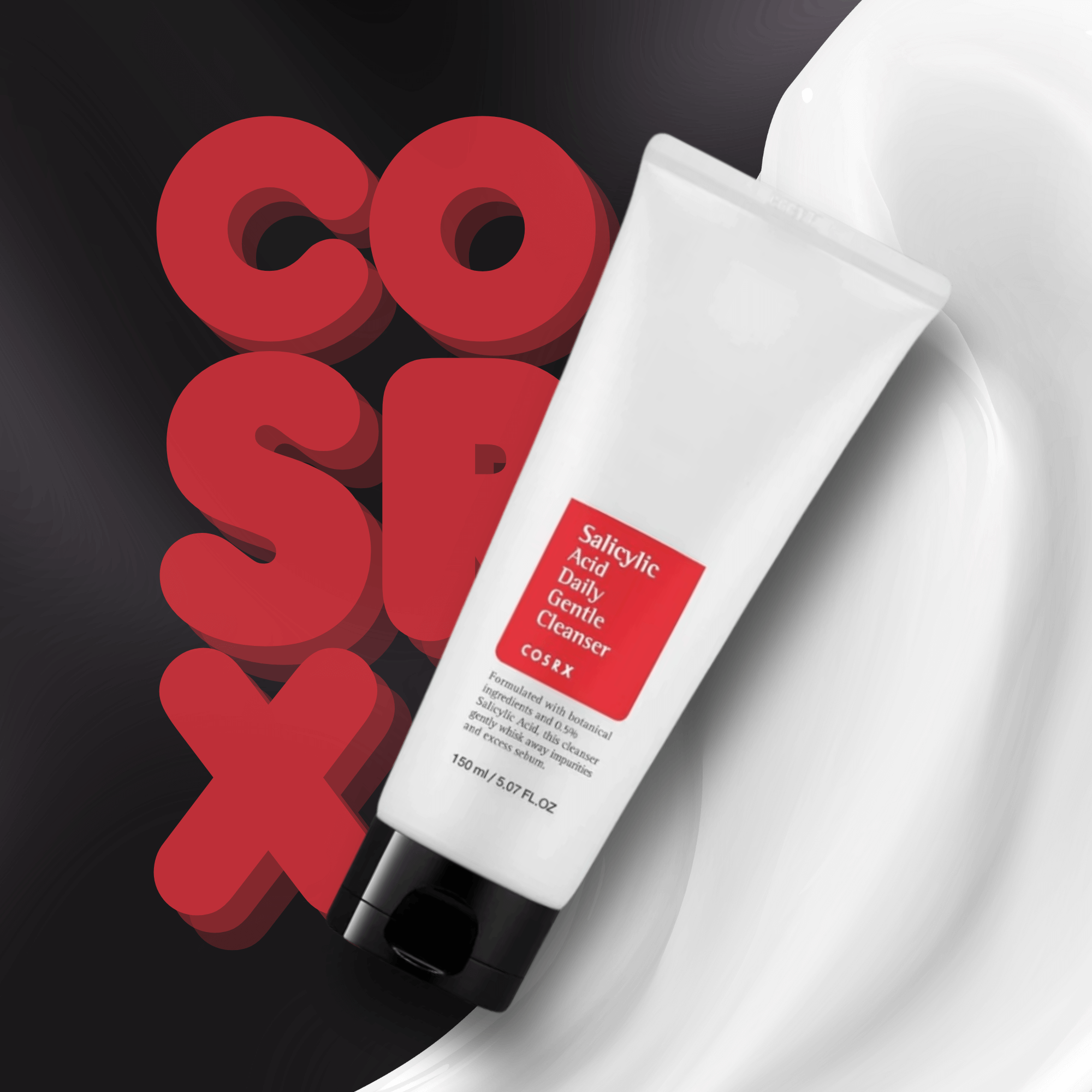 COSRX Salicylic Acid Daily Gentle Cleanser, 150 ML